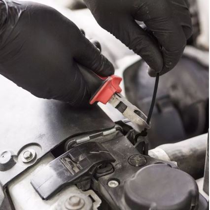 Plastične vezice 2,5x150mm, 100 kom, crne