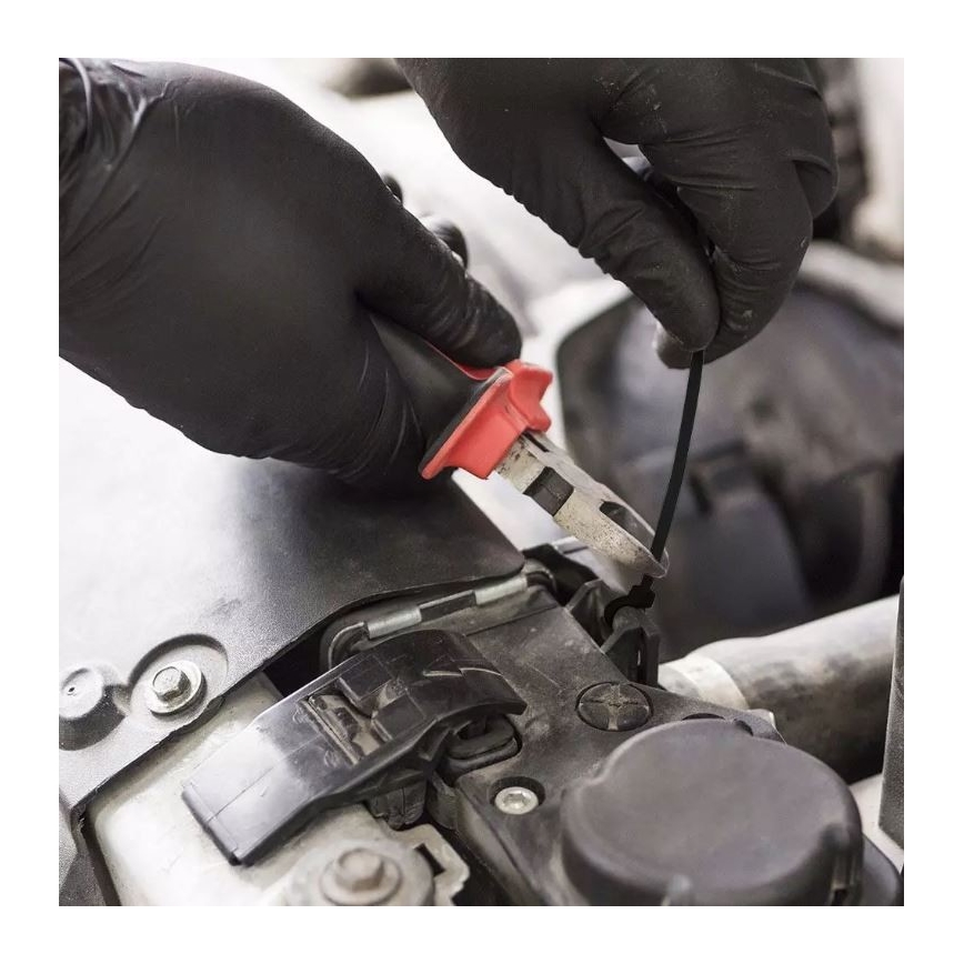 Plastične vezice 2,5x150mm, 100 kom, crne