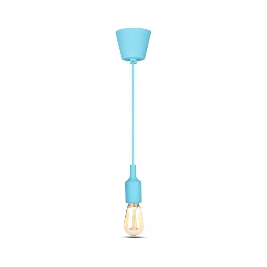 Plavi luster na sajli 1xE27/60W/230V