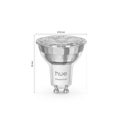 Osnovni komplet Philips Hue White And Color Ambiance Essential 3xGU10/4,7W/230V 2200-6500K + uređaj za povezivanje