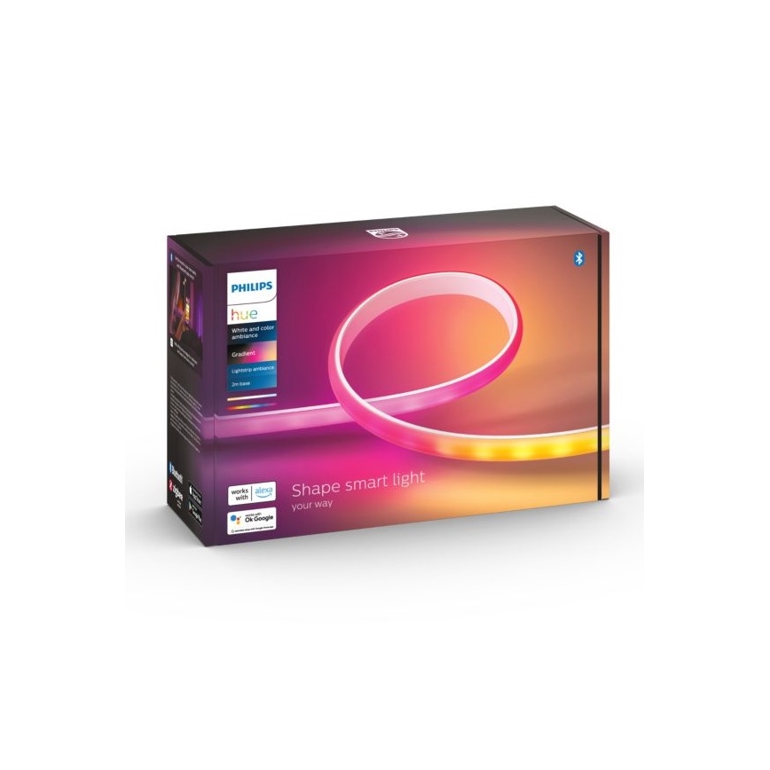 Osnovni komplet - LED RGBW prigušiva traka Philips Hue WHITE AND COLOR AMBIANCE LED/20W/230V 2 m