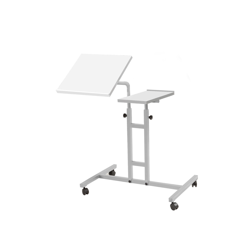 Podesiv sto GLEN 87x67 cm, beo