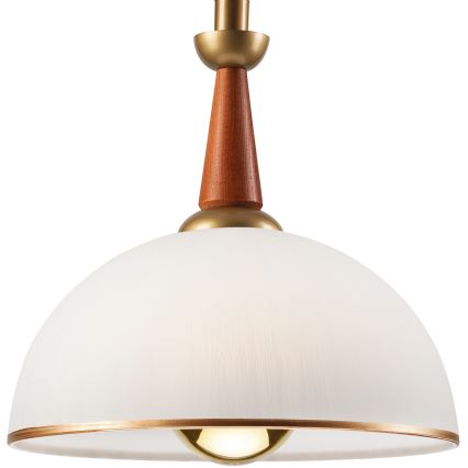 Podesivi luster CHIARA 1xE27/60W/230V tamno smeđa/buk