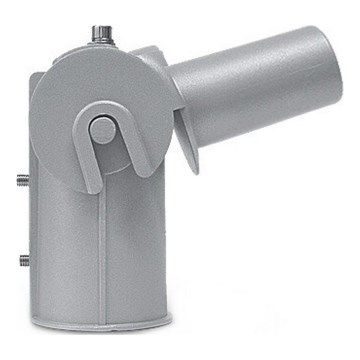Podesivi nosač za uličnu lampu IP44, prečnik 53-60 mm, siva