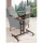 Podesivi sto GLEN 87x67 cm braon/crna