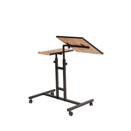 Podesivi sto GLEN 87x67 cm braon/crna