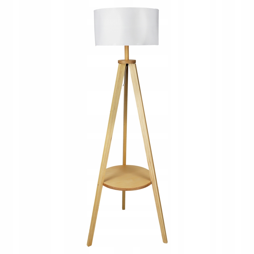 Podna lampa 1xE27/40W/230V bela