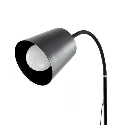 Podna lampa 1xE27/40W/230V crna