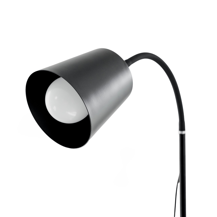Podna lampa 1xE27/40W/230V crna