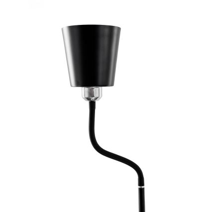 Podna lampa 1xE27/40W/230V crna