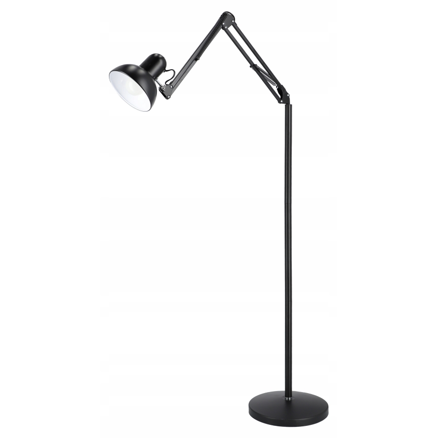 Podna lampa 1xE27/40W/230V crna