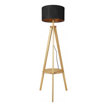 Podna lampa 1xE27/40W/230V, crna