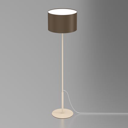 Podna lampa ARDEN 1xE27/15W/230V bež/braon