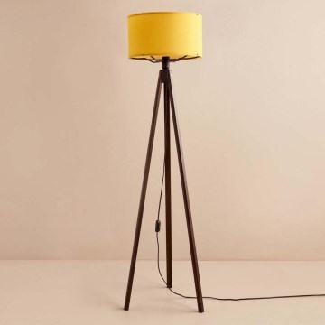 Podna lampa AYD 1xE27/40W/230V braon/narandžasta