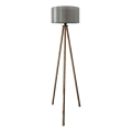 Podna lampa AYD 1xE27/40W/230V braon/siva
