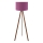 Podna lampa AYD 1xE27/40W/230V ljubičasta/smeđa