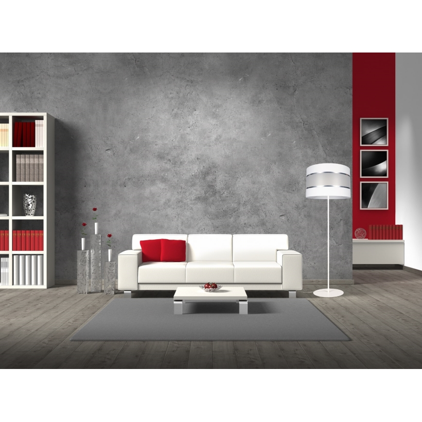 Podna lampa CORAL 1xE27/60W/230V bela