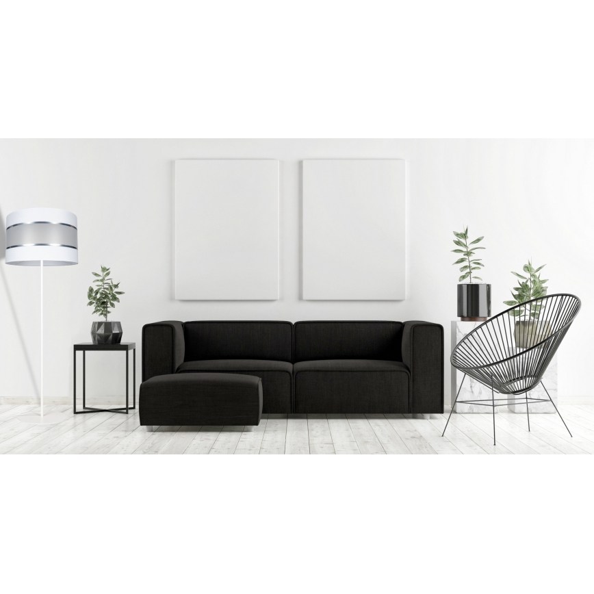Podna lampa CORAL 1xE27/60W/230V bela