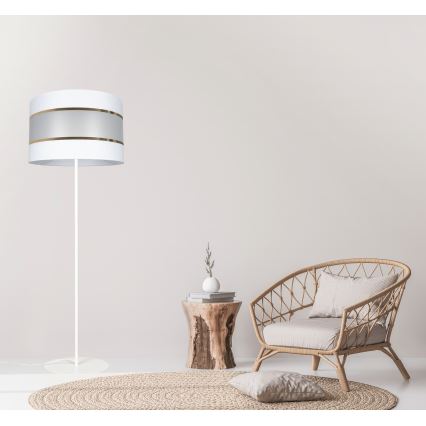 Podna lampa CORAL 1xE27/60W/230V bela