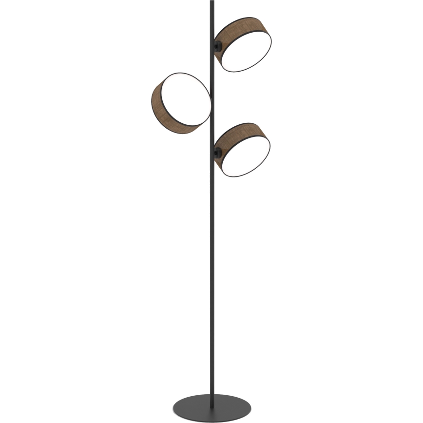Podna lampa DRUMZ 3xE14/10W/230V, braon