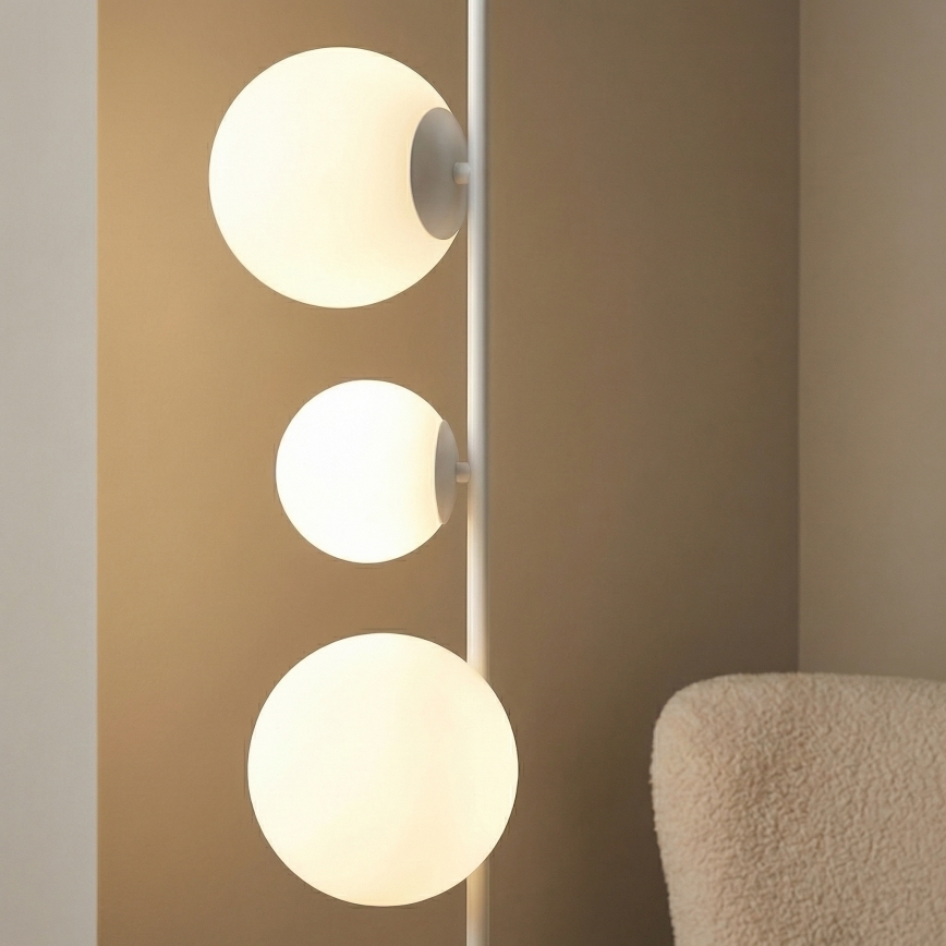 Podna lampa ETNO 4xG9/8W/230V bela