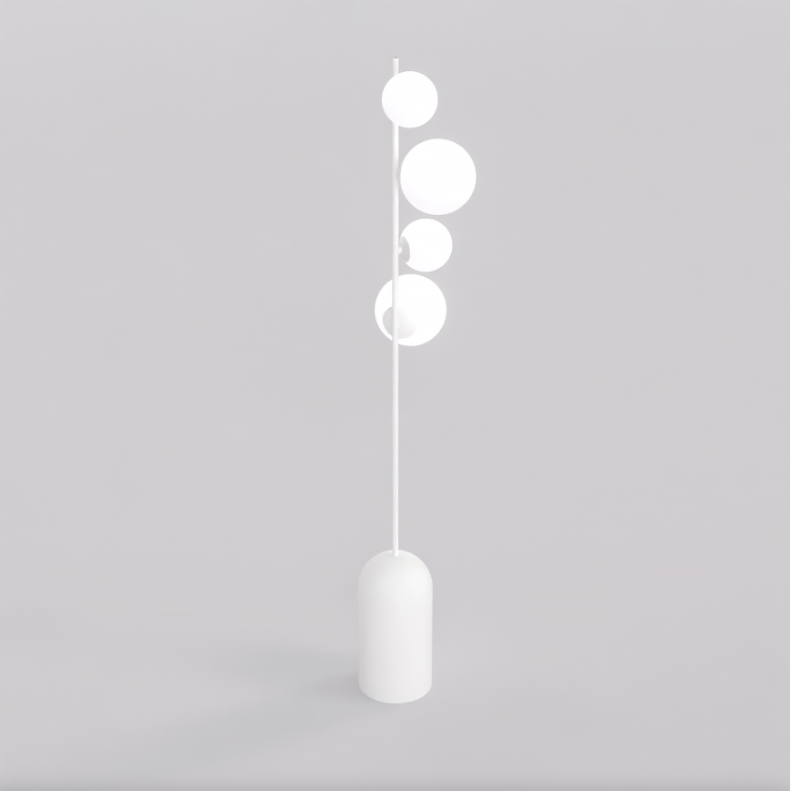 Podna lampa ETNO 4xG9/8W/230V bela
