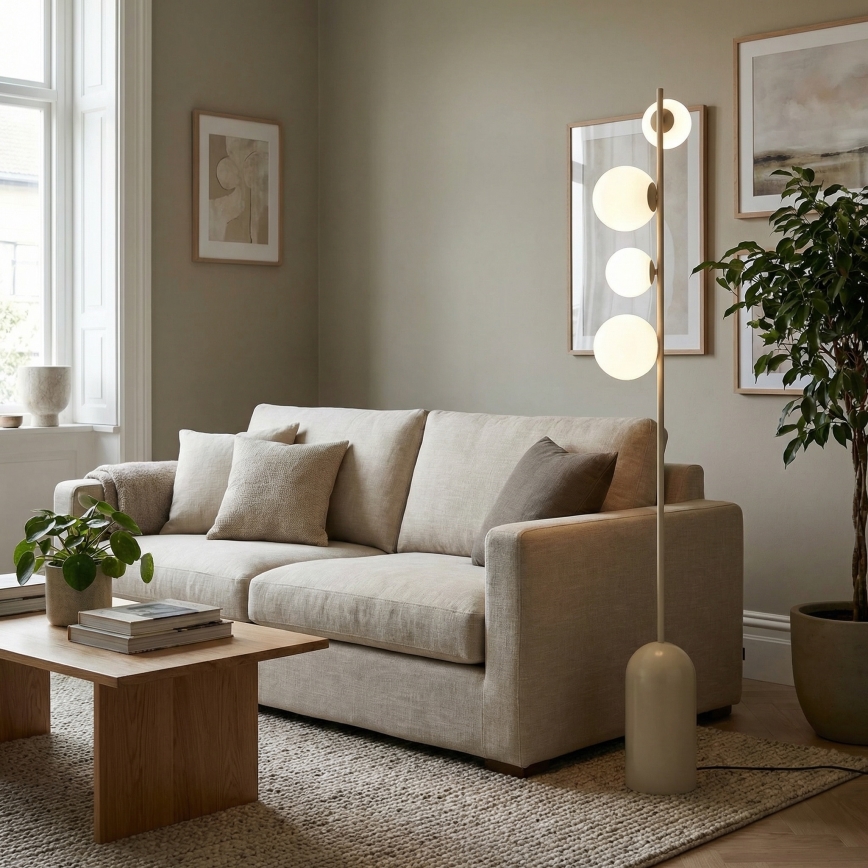 Podna lampa ETNO 4xG9/8W/230V bež