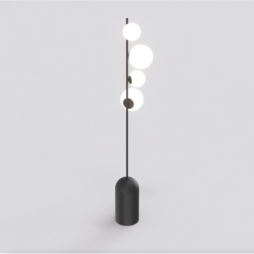 Podna lampa ETNO 4xG9/8W/230V crna