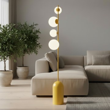 Podna lampa ETNO 4xG9/8W/230V narandžasta