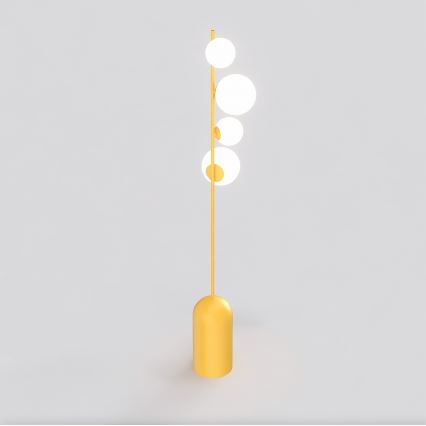 Podna lampa ETNO 4xG9/8W/230V narandžasta