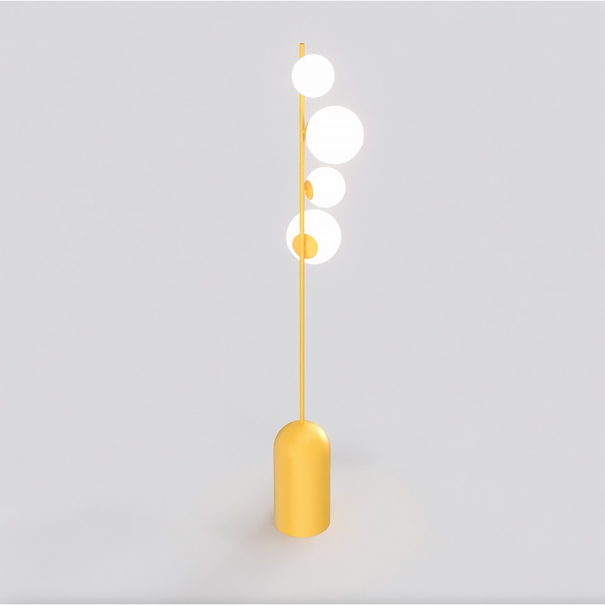 Podna lampa ETNO 4xG9/8W/230V narandžasta
