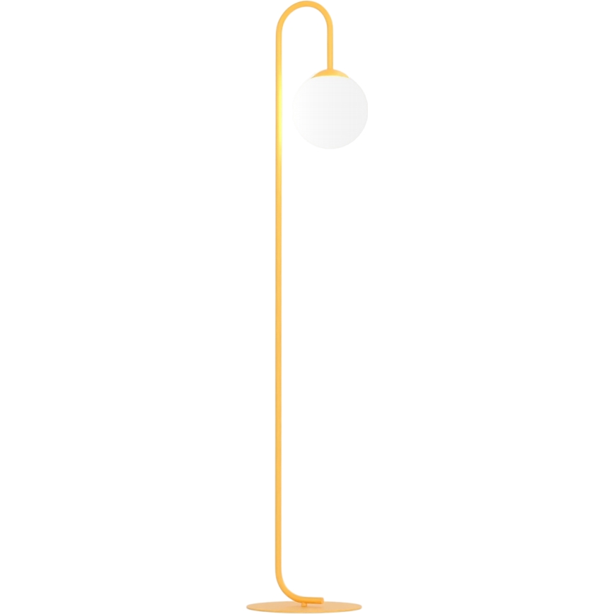 Podna lampa FLOR 1xE14/10W/230V narandžasta