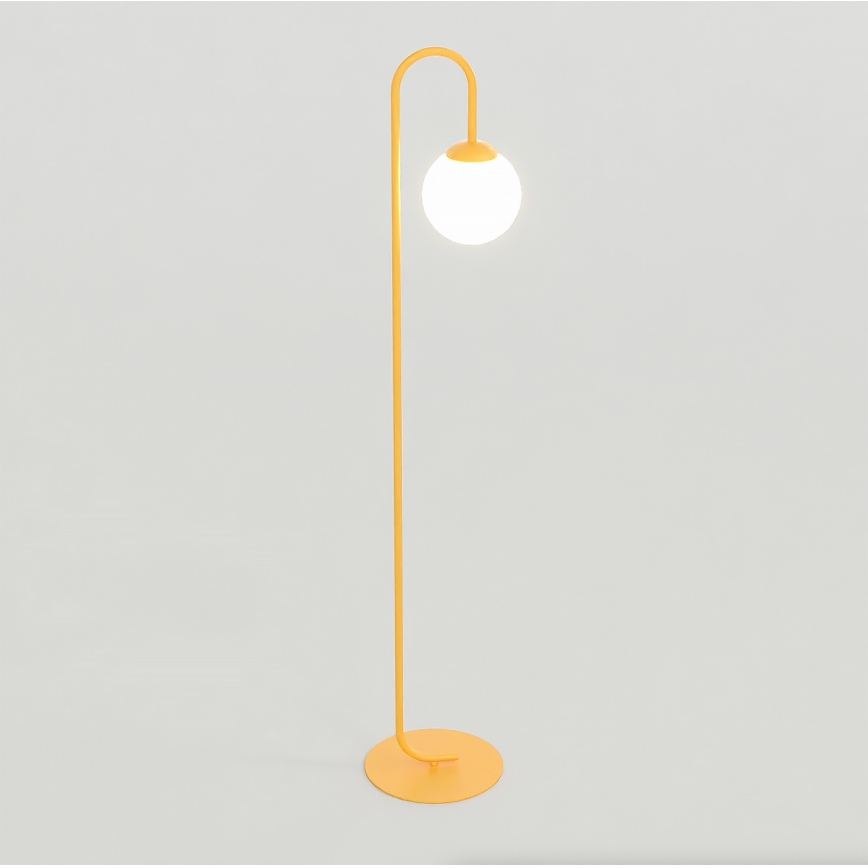 Podna lampa FLOR 1xE14/10W/230V narandžasta