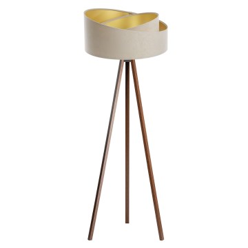 Podna lampa GALAXY 1xE27/60W/230V bež/wenge
