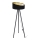 Podna lampa GALAXY 1xE27/60W/230V crna/bela/wenge