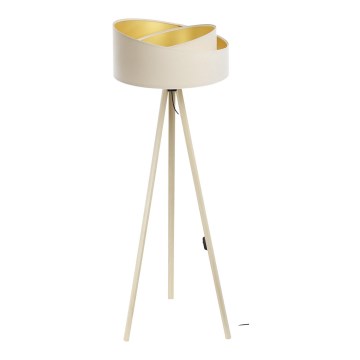 Podna lampa GALAXY 1xE27/60W/230V krem/bež