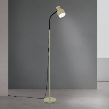 Podna lampa GILI 1xE27/40W/230V zelena
