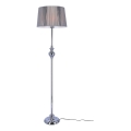Podna lampa GILLENIA 1xE27/60W/230V srebrna