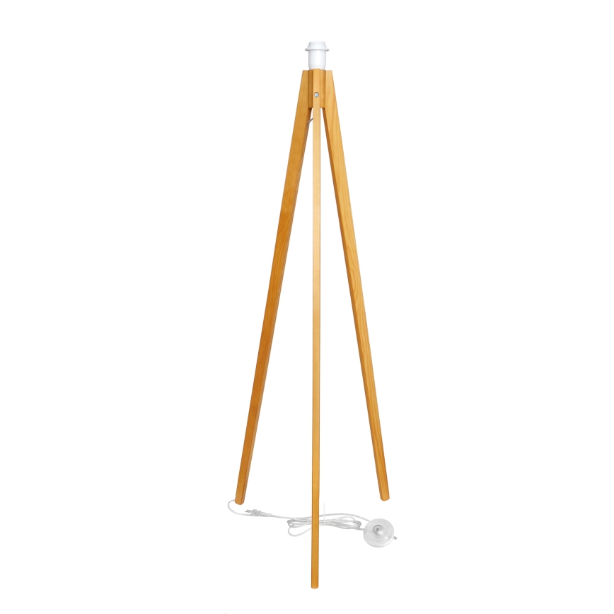Podna lampa HELEN 1xE27/15W/230V krem/zlatna/hrast