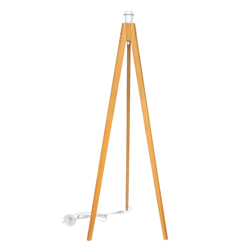 Podna lampa HELEN 1xE27/15W/230V krem/zlatna/hrast