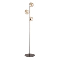 Podna lampa LAVA 3xG9/8W/230V bronzana/zadimljeno bež