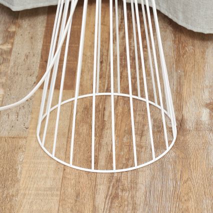 Podna lampa MERCURE 1xE27/15W/230V bela