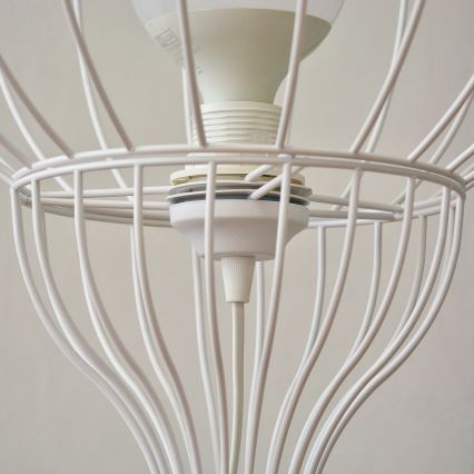 Podna lampa MERCURE 1xE27/15W/230V bela