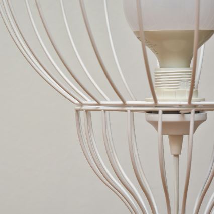 Podna lampa MERCURE 1xE27/15W/230V bela