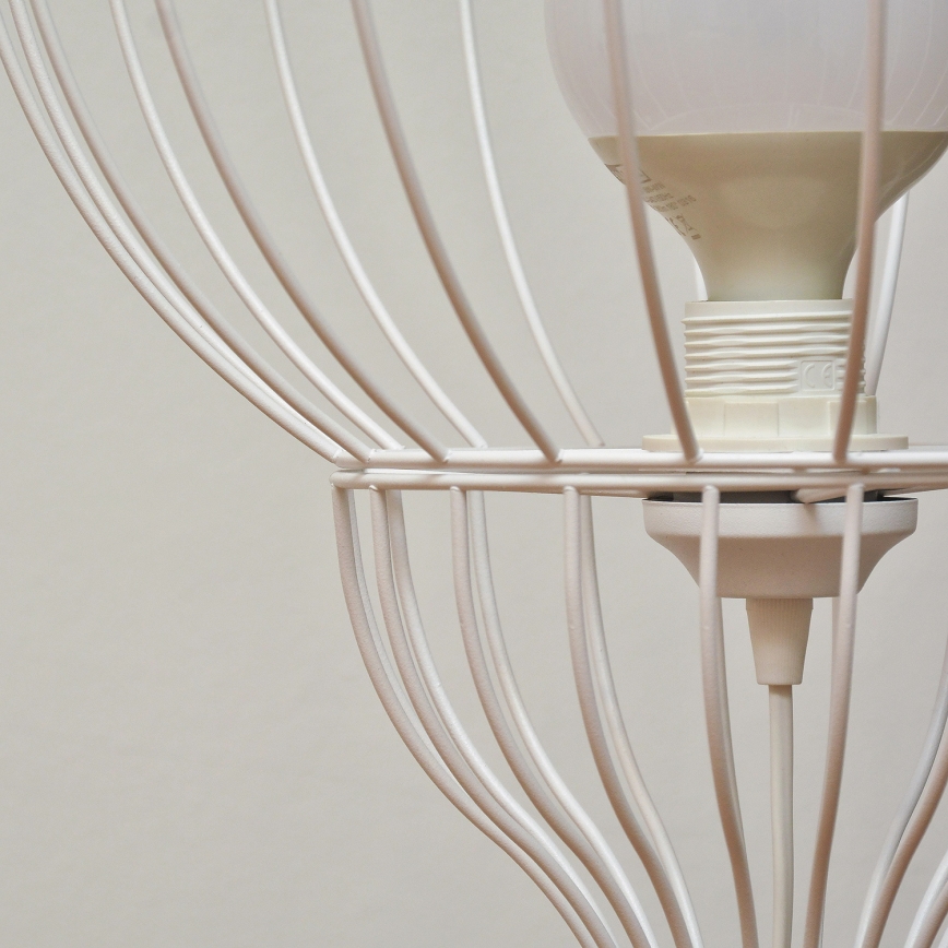 Podna lampa MERCURE 1xE27/15W/230V bela