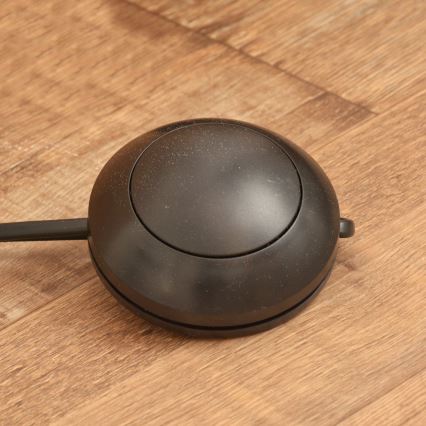 Podna lampa MERCURE 1xE27/15W/230V crna