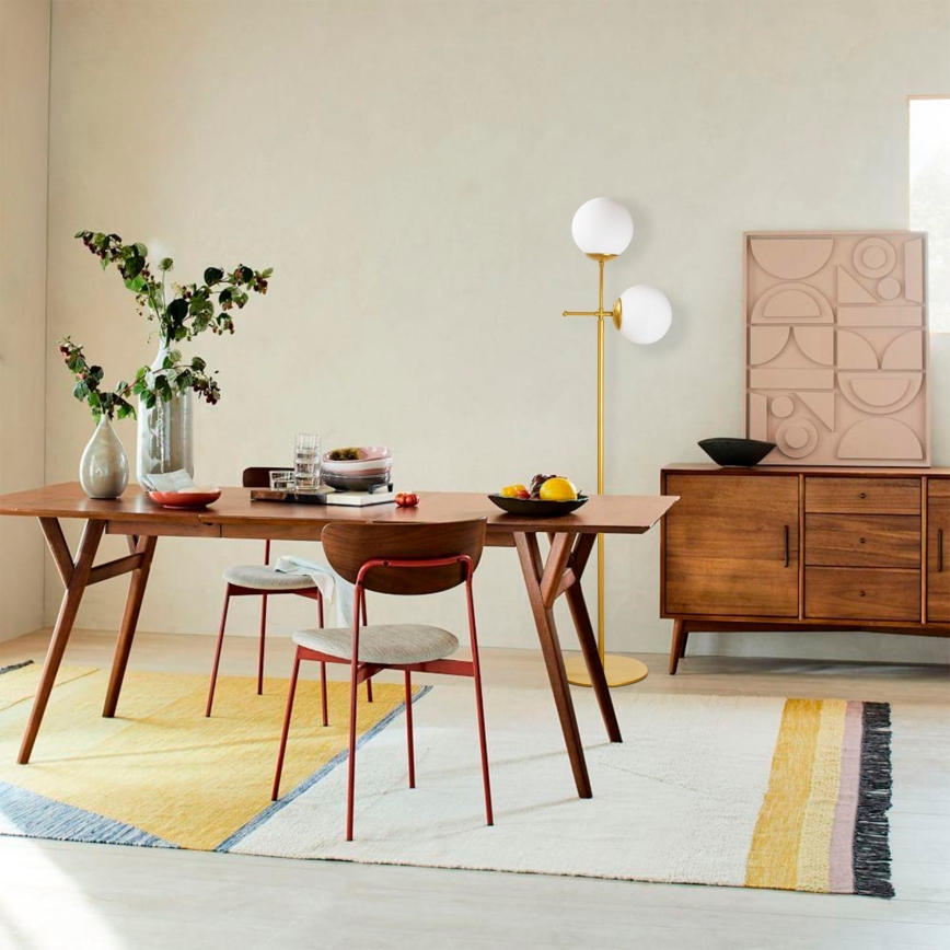 Podna lampa MUDONI 2xE27/40W/230V