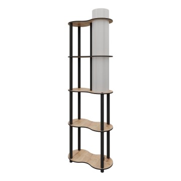 Podna lampa sa policama NOTO 1xE27/40W/230V bež/crna