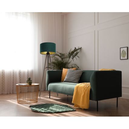 Podna lampa STANDART 1xE27/60W/230V zelena/wenge