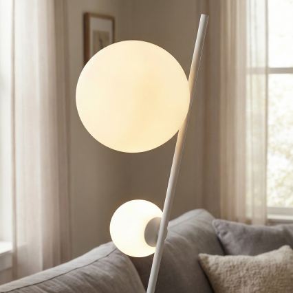 Podna lampa TATU 2xG9/8W/230V bela